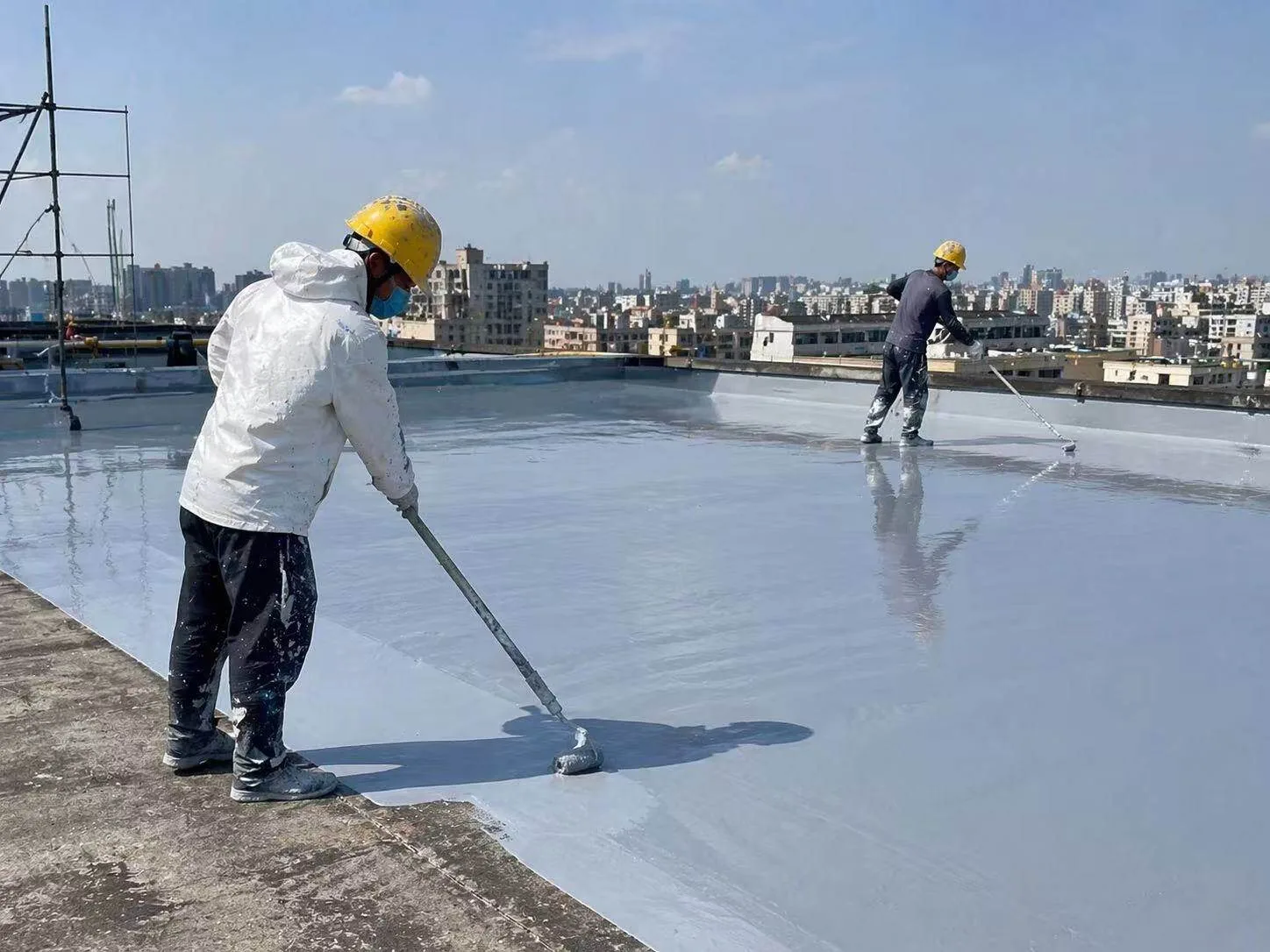 Polyaspartic polyurea roof waterproofing Polyaspartic polyurea roof waterproofing